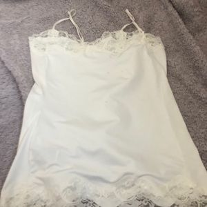 Lace tank top